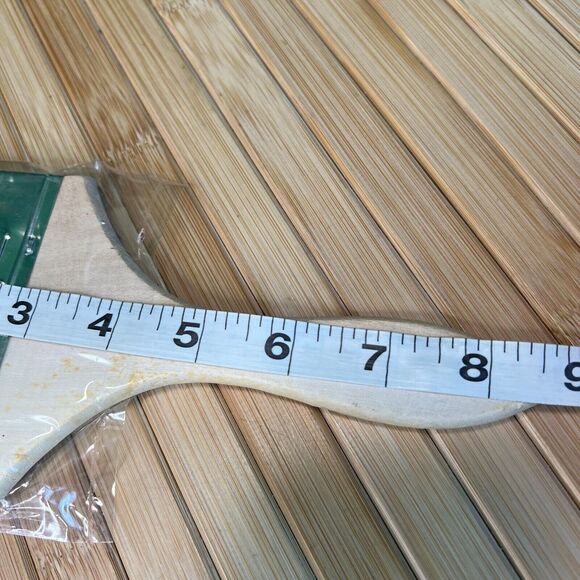 Box of 12 New 4 Inch Chip Paint Brush Light Brown 100% Pure Bristle Pro Grade - Picture 5 of 8